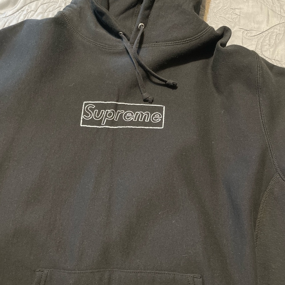 Supreme Black Hoodie